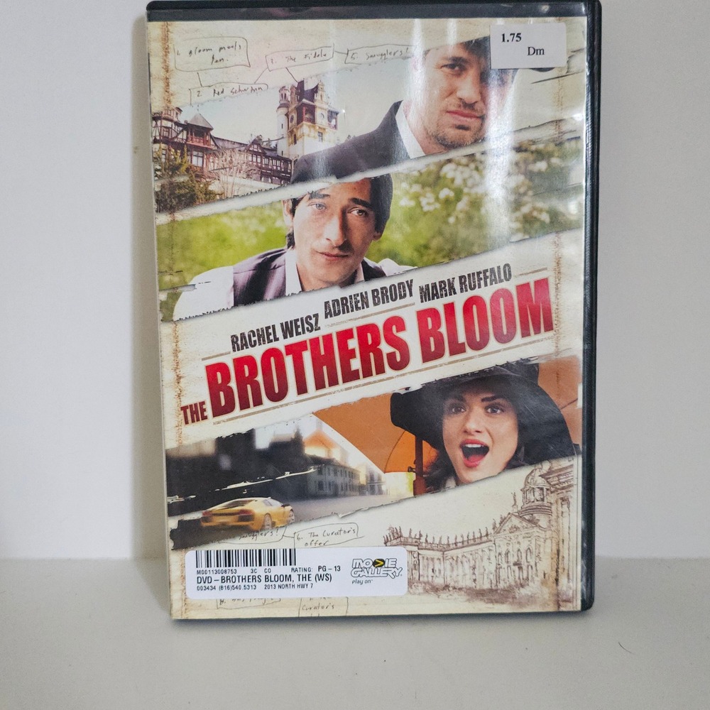 The Brothers Bloom DVD Widescreen Rachel Weisz Adrien Brody Mark Ruffalo Film